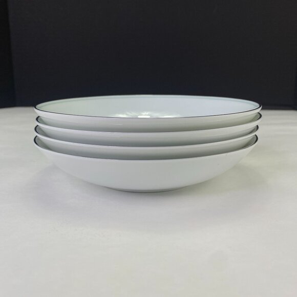 Vintage Noritake China Taryn Coupe Soup Bowls 7 3/8" Set Of 4 - Picture 7 of 10